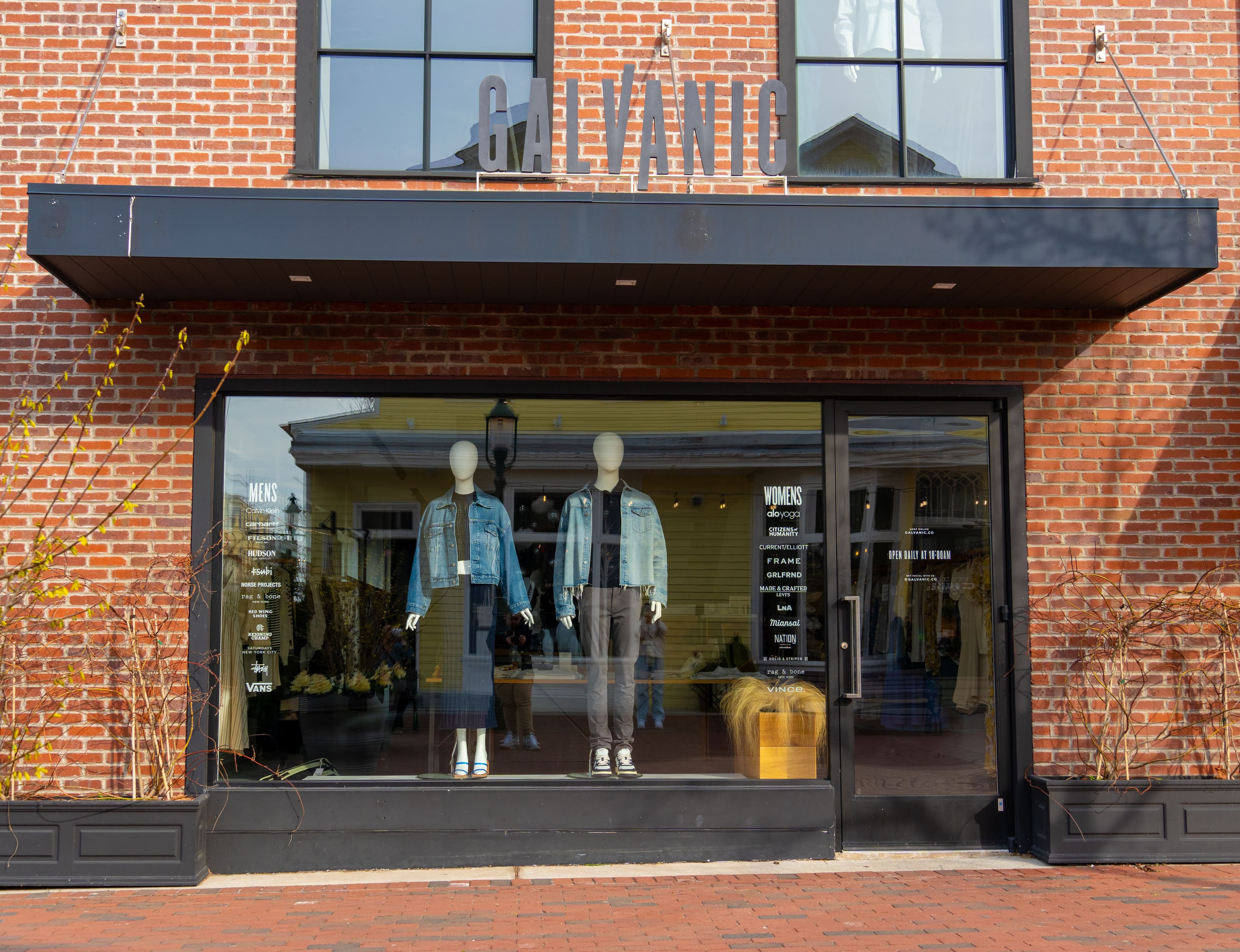 Clothing Store commercial storefront windows